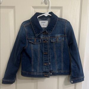 Old Navy Kids Dark Blue Jean Jacket
